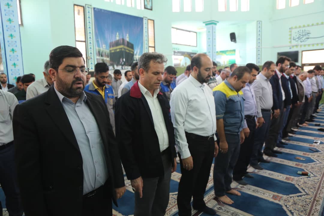 گزارش تصویری آئین نامگذاری مسجد مجتمع ۳