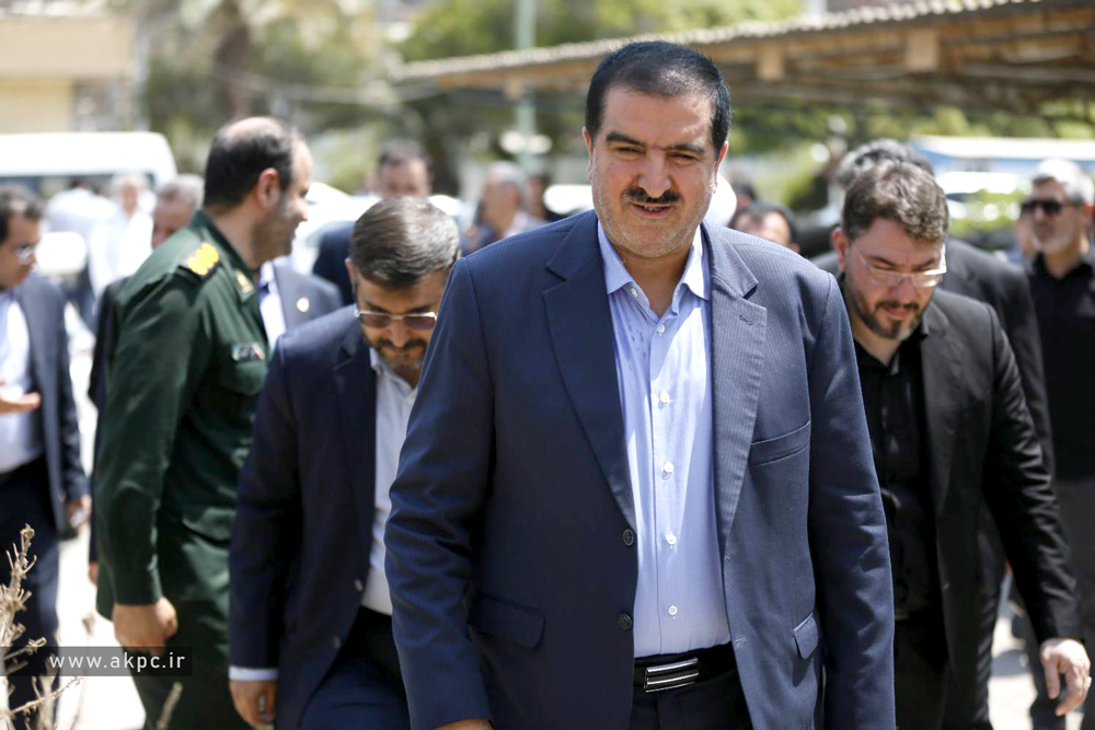 بازدید دکتر لله گانی مدیرعامل بانک رفاه کارگران و دکتر سعید صادقی از پتروشیمی امیرکبیر