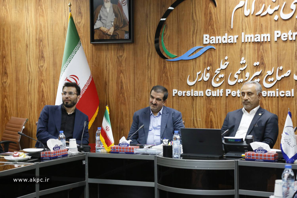 بازدید دکتر سعید صادقی و دکتر لله گانی از پتروشیمی بندر امام