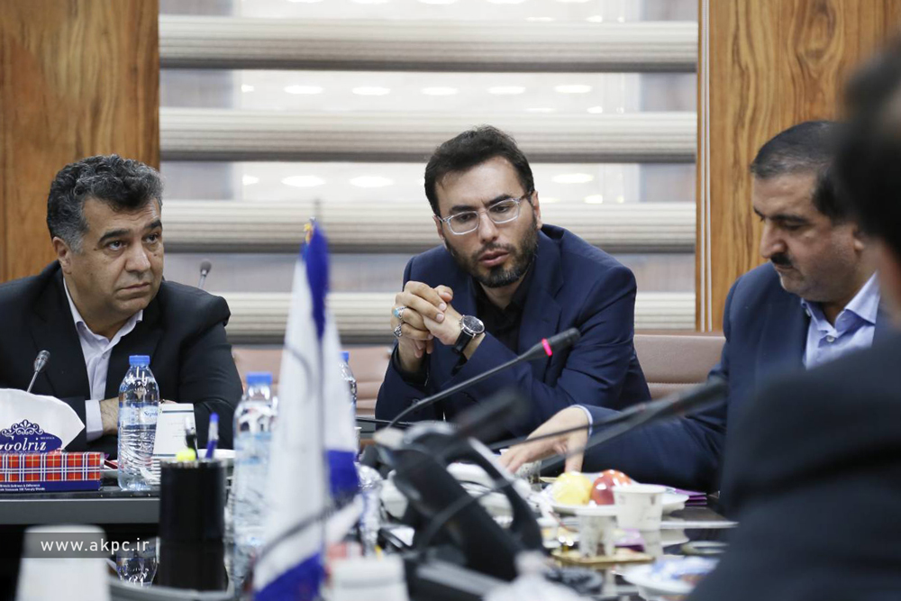 بازدید دکتر لله گانی مدیرعامل بانک رفاه کارگران و دکتر سعید صادقی از پتروشیمی بندر امام