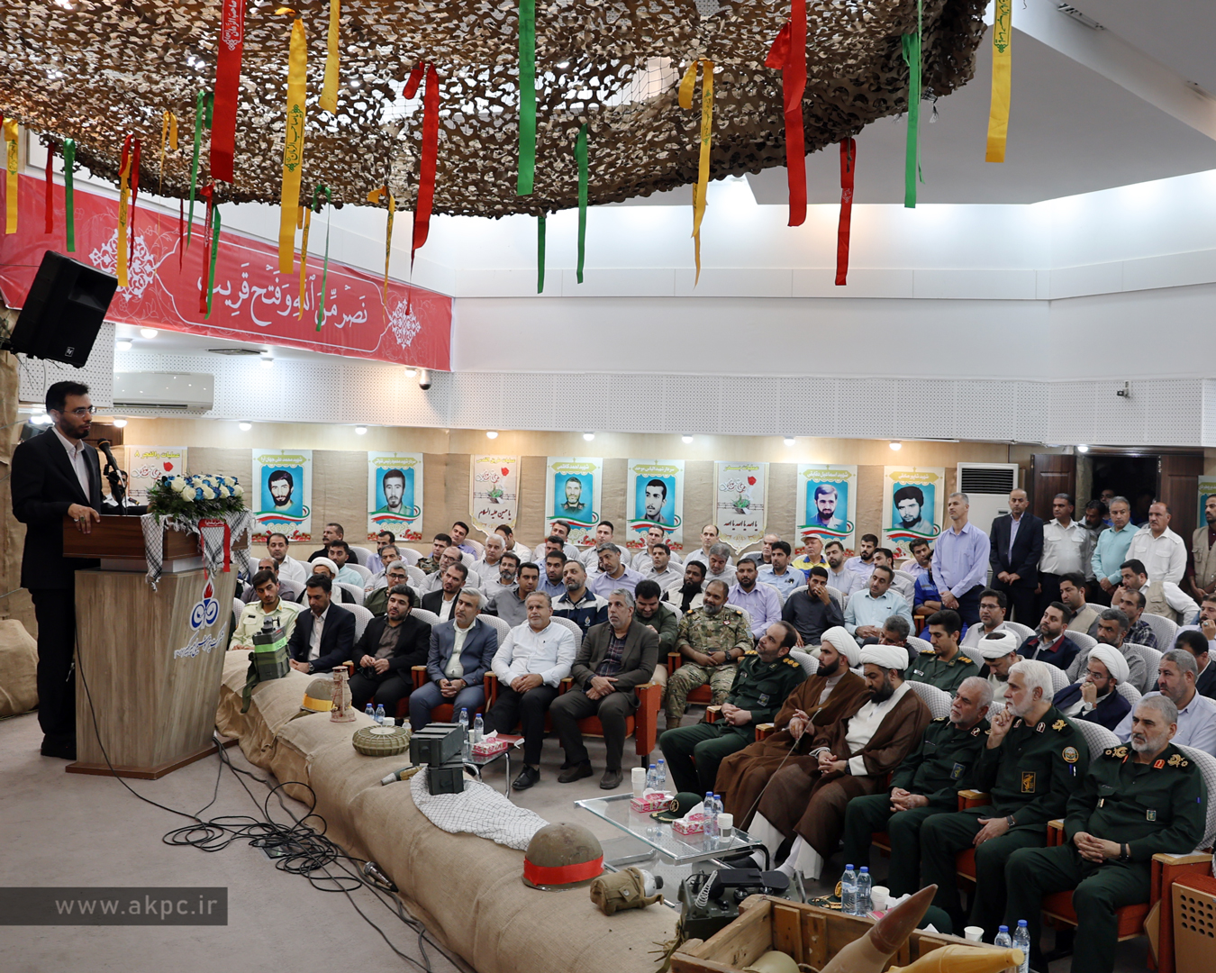 برگزاری مراسم گرامیداشت هفته دفاع مقدس