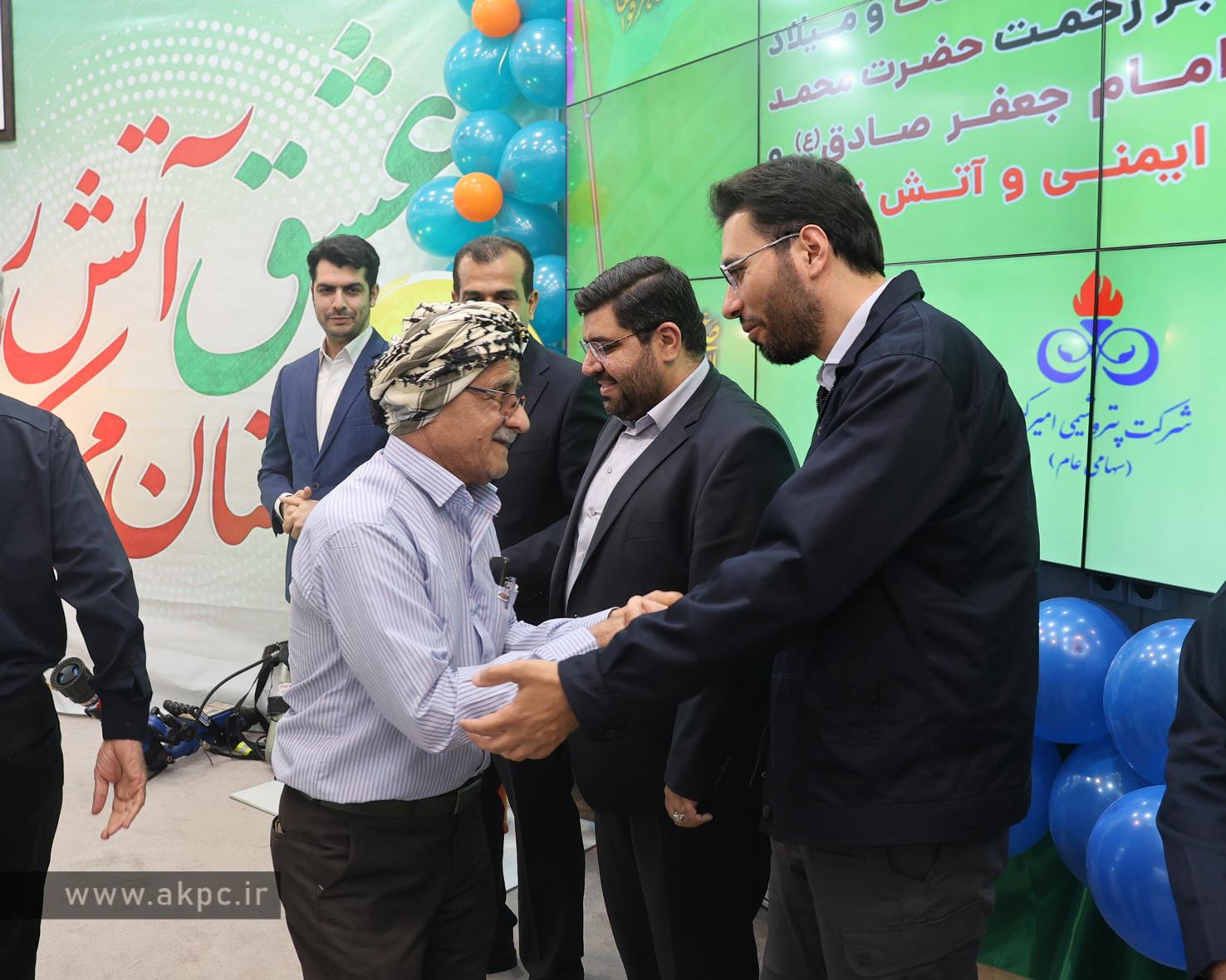 جشن هفته وحدت و روز آتش نشان