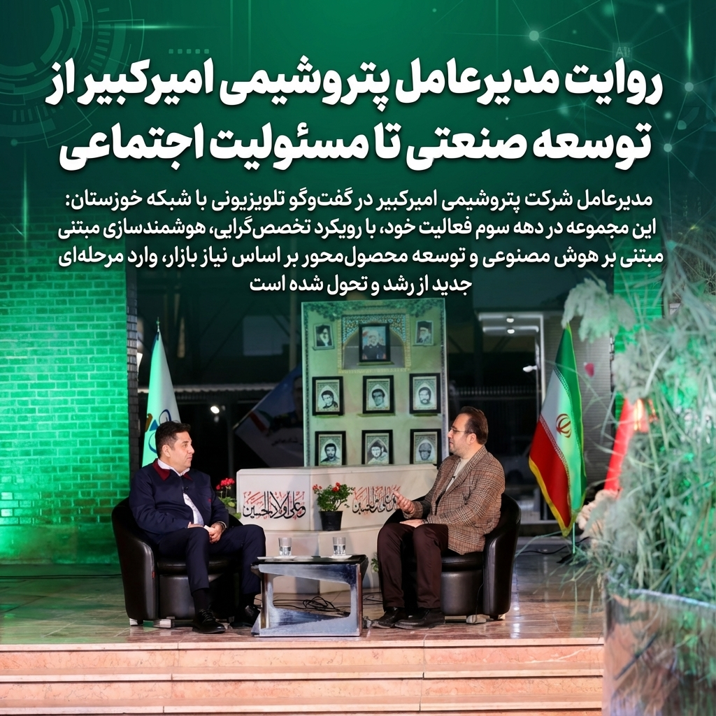 روایت مدیرعامل پتروشیمی امیرکبیر از توسعه صنعتی تا مسئولیت اجتماعی