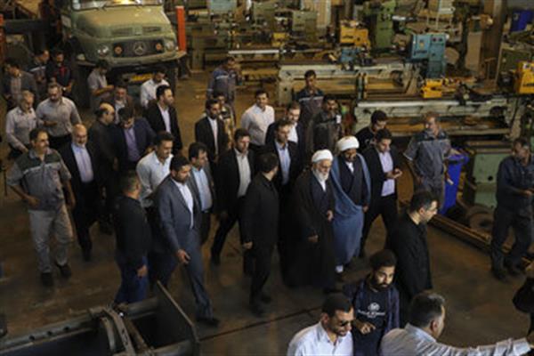 بازدید حجت الاسلام والمسلمین ناطق نوری از مجتمع پتروشیمی امیرکبیر بندر ماهشهر+گزارش تصویری