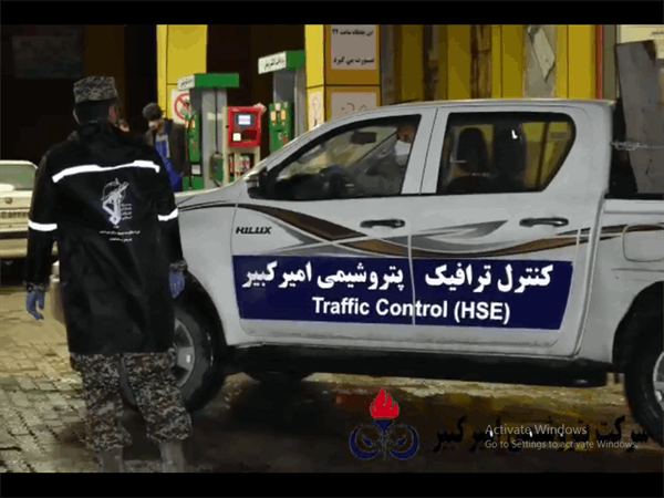 گزارش خدمت-ادامه عملیات شبانه روزی ضدعفونی امکان عمومی و مبادی ورودی بندرماهشهر-25اسفند